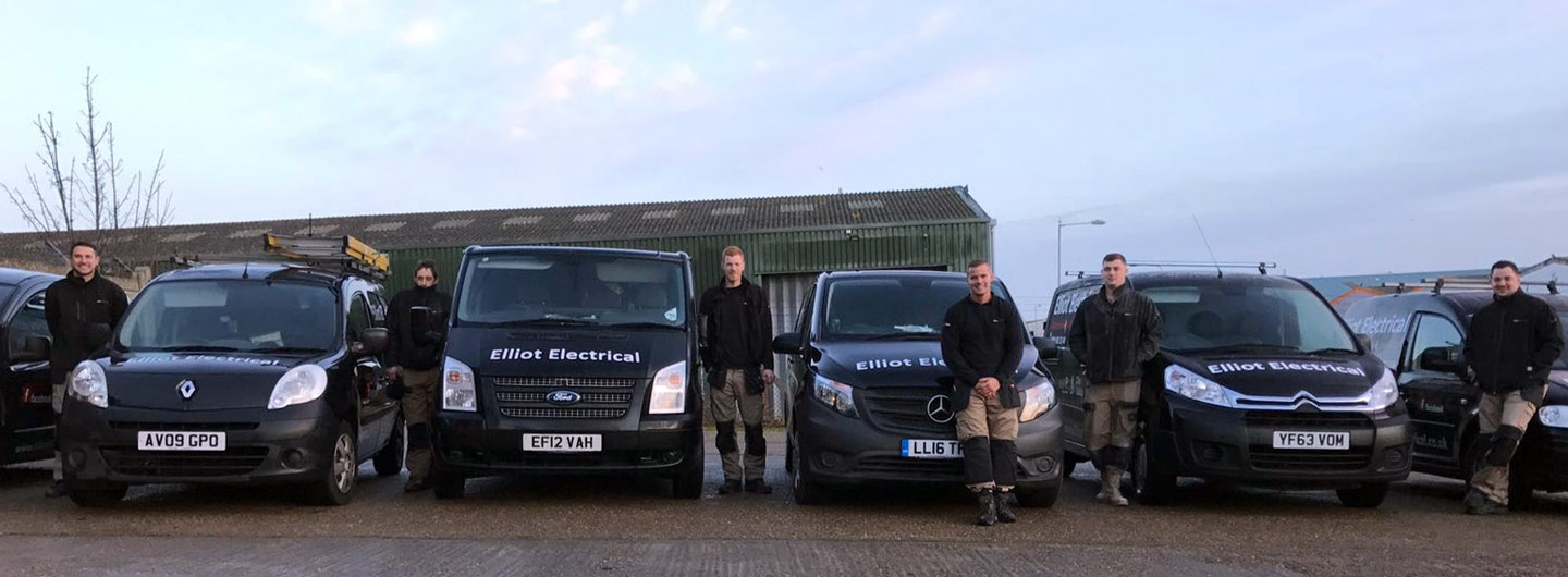 Elliot Electrical guys and vans